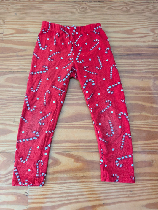 Candy Cane Fleece Pajama Pants from Unbranded - Apparel (Fleece (Polyester) Pajama Pants, Christmas, Holiday, Red, White, Blue)