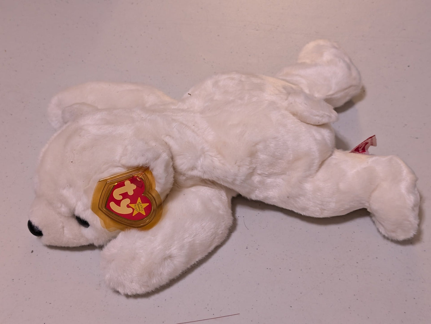 CHILLY the Polar Bear Ty Beanie Buddy (13 Inch) MWMTs Plush Stuffed Animal Toy (MWMT, Vintage, Retired, with Tag, VTG, Stuffed Animal, Plush, Toy)