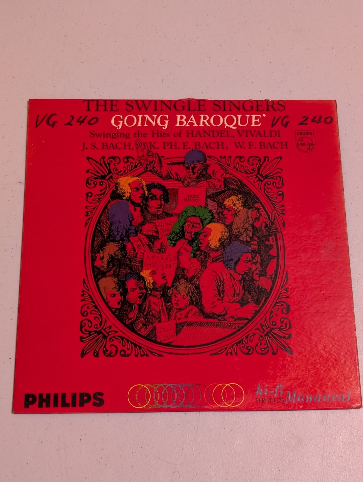 The Swingle Singers - Going Baroque - Philips Records 1964