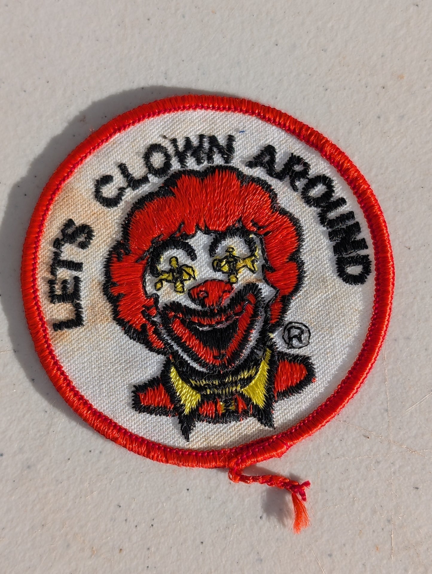 Ronald McDonald’s Let’s Clown Around Fast Food Vintage Style Retro Patch Hat Cap