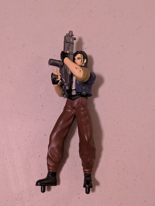 LAGUNA LOIRE with weapon VINTAGE 1999 FINAL FANTASY VIII DELUXE FIGURE SQUARE ENIX(Action Figure, SciFi/Fantasy, Collectable, Vintage, Loose, Missing Parts/pieces, Incomplete)