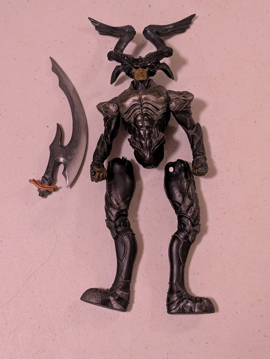Guardian Force Odin 1999 Squaresoft Final Fantasy VIII 8 Series 4 Figure (Action Figure, SciFi/Fantasy, Collectable, Vintage, Loose, Missing Parts/pieces, Incomplete) damaged