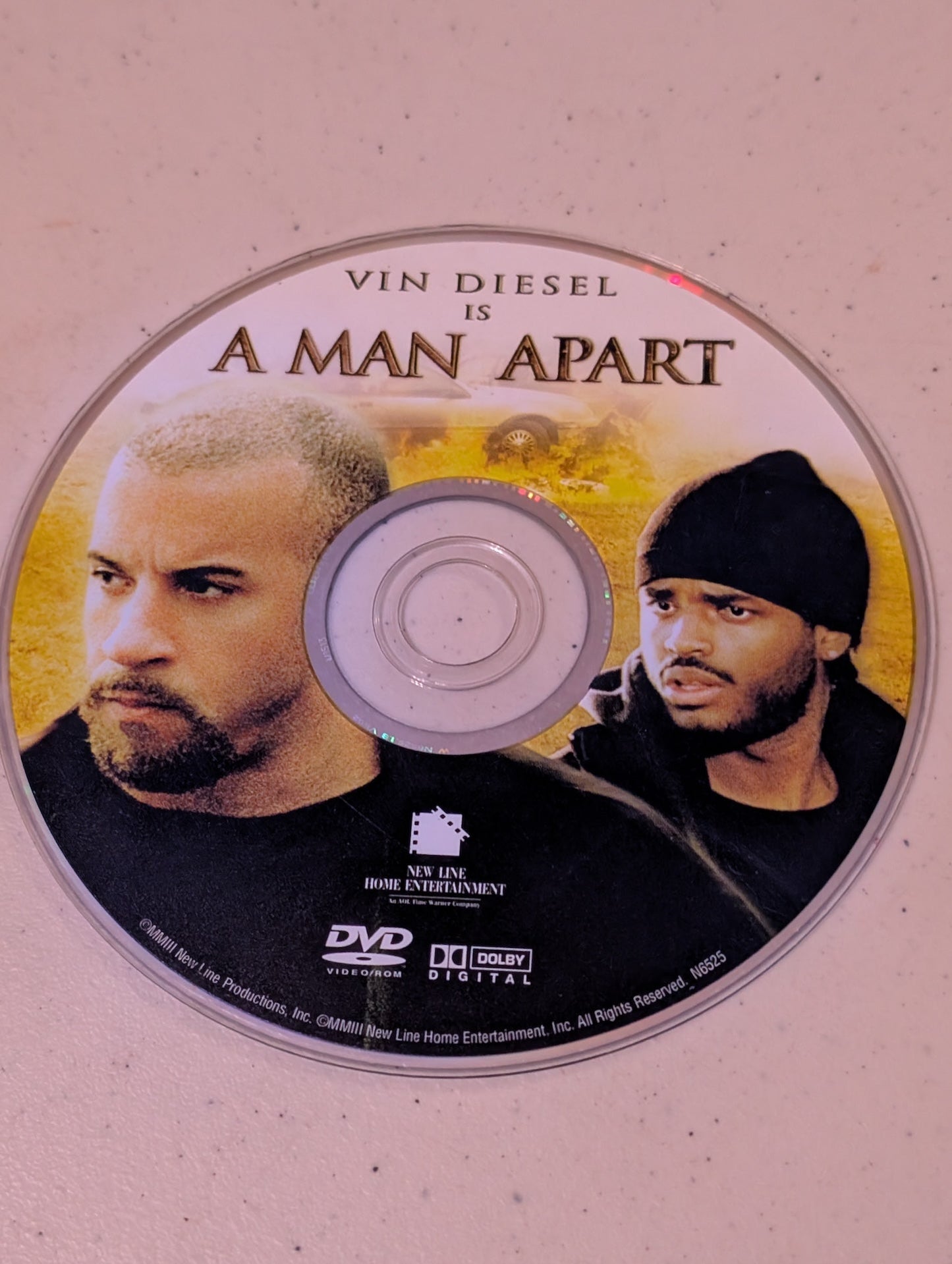 A Man Apart **DISC ONLY** Vin Diesel(movie, DVD)