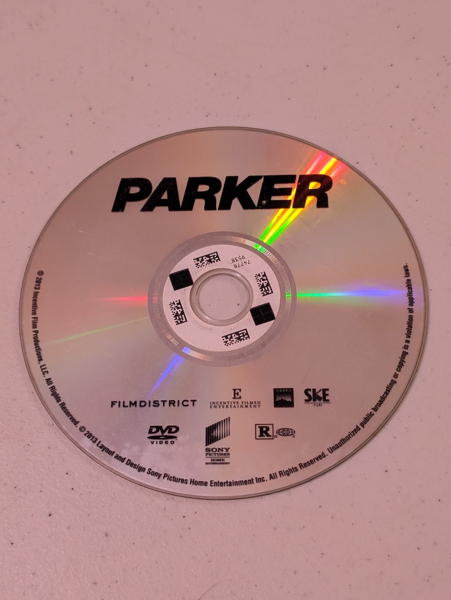 Parker (DVD, 2013) – Jason Statham, Jennifer Lopez – Action Thriller(movie, DVD, DVD only)