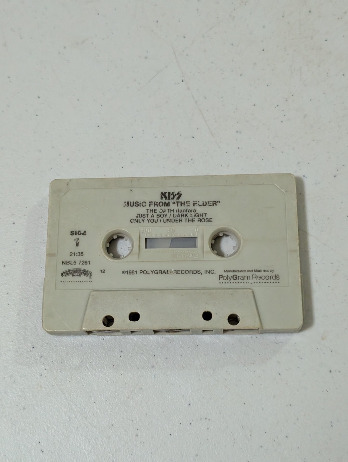 Kiss Music from "The Elder" Cassette only (Cassette, Aug-1990, Casablanca/Universal)(Cassette, vintage, out of print)