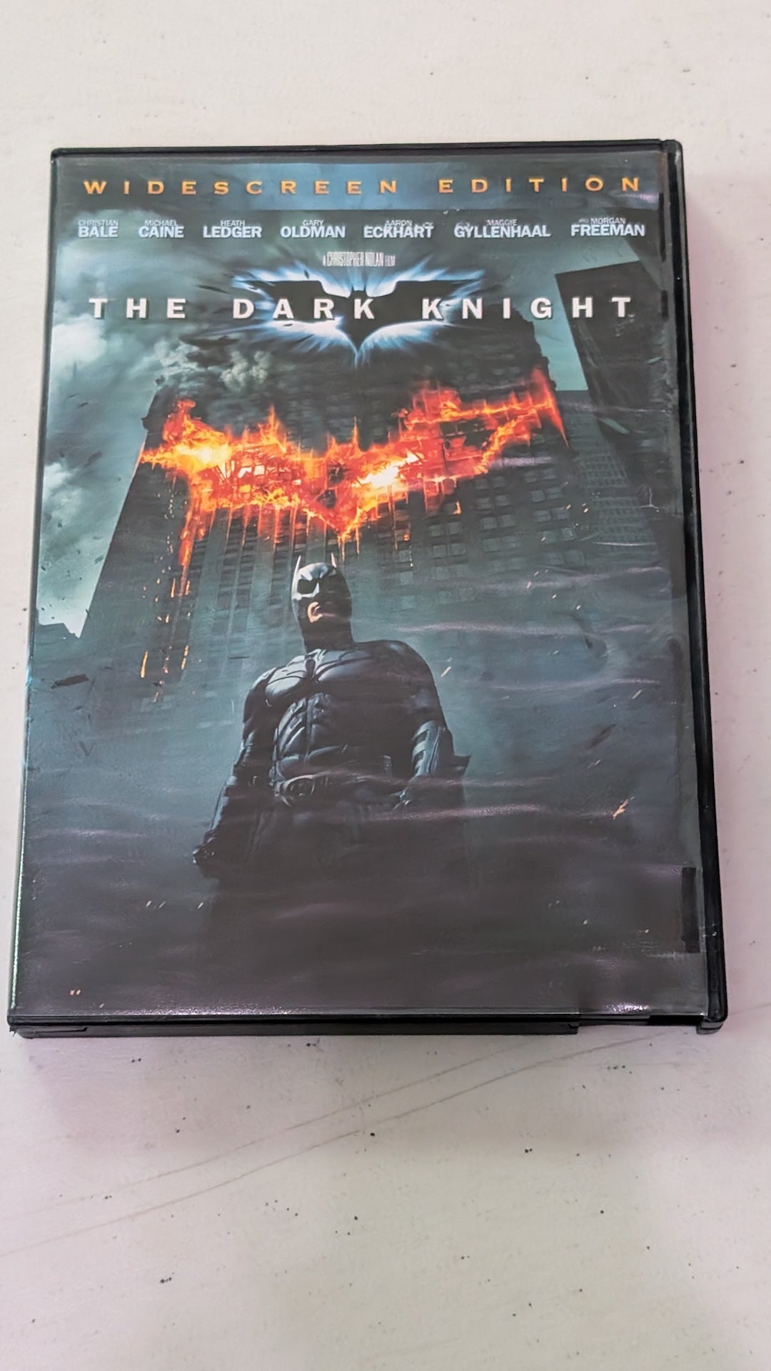 THE DARK KNIGHT (2008, DVD) Christian Bale Heath Ledger