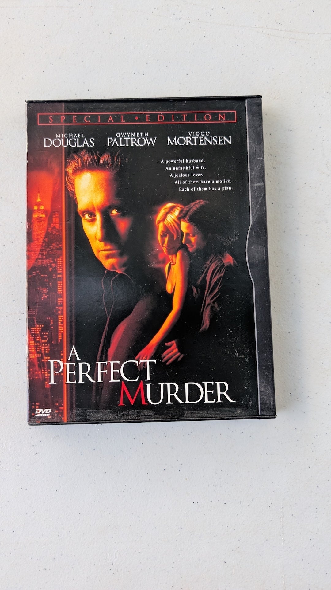 A Perfect Murder (DVD, 1998) Michael Douglas Gweneth Paltrow Viggo Mortensen