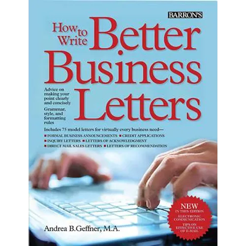 How to Write Better Business Letters - Paperback