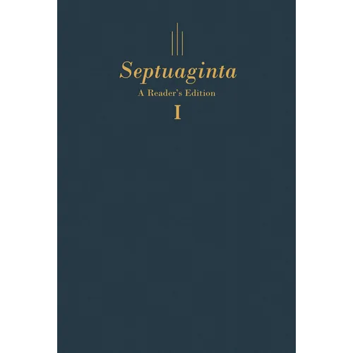 Septuaginta: A Reader's Edition - Hardcover