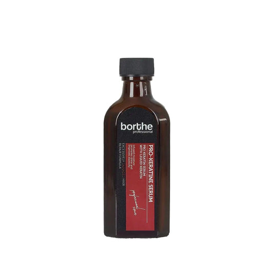 Borthe Professional Pro-Keratin Hair Serum 100ml - Nourishing Keratin Treatment for Damaged Hair