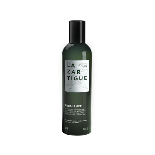 Lazartigue Rebalance Shampoo for Oily Scalp - Densifying, Balancing, 250ml - Hair Care for Oily Hair