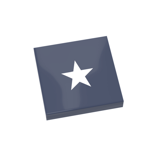 Presidential Star Carpet / Floor Tile - Custom Printed - Made with LEGO Parts