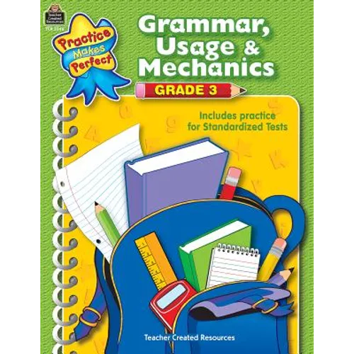 Grammar, Usage & Mechanics Grade 3 - Paperback