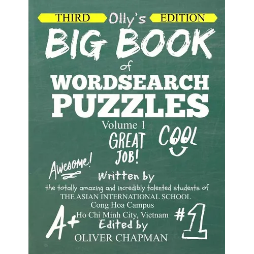 OLLY'S BIG BOOK OF WORDSEARCH PUZZLES - Volume 1 Third Edition - Paperback