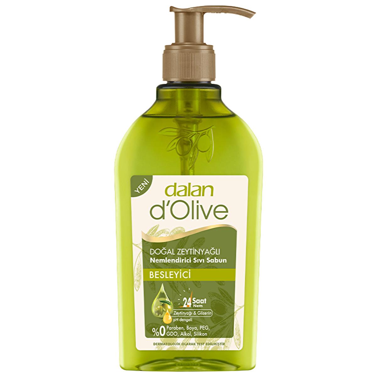 Dalan D'Olive: Natural Olive Oil Liquid Hand Soap - Moisturizing, Nourishing, Gentle, and Perfect for Dry Skin (13.53 fl oz)
