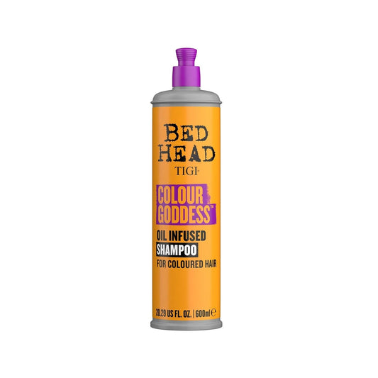 Tigi Bed Head Colour Goddess Shampoo 600ml - Color Protecting, Sulfate-Free Hair Care for Vibrant Colored Hair