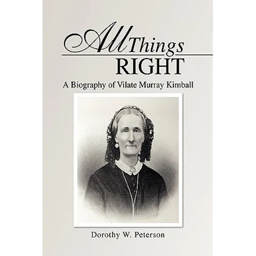 All Things Right - Hardcover