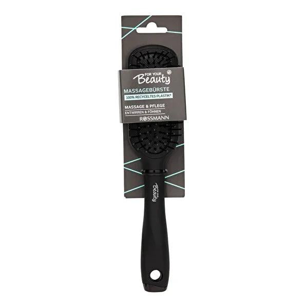 For Your Beauty Gentle Flex Hair Brush: Scalp Massage, Detangling, Wet & Dry Hair - Shine Enhancement