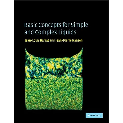 Basic Concepts for Simple and Complex Liquids - Paperback