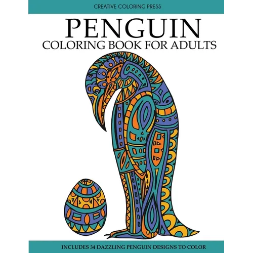 Penguin Coloring Book - Paperback