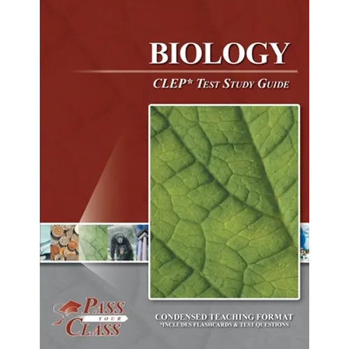 Biology CLEP Test Study Guide - Paperback