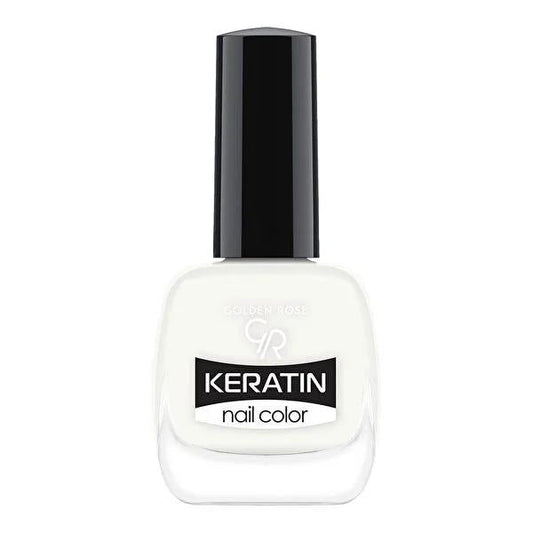 Golden Rose Keratin Nail Polish No:81 - Long-Lasting Nail Color with Keratin Enrichment