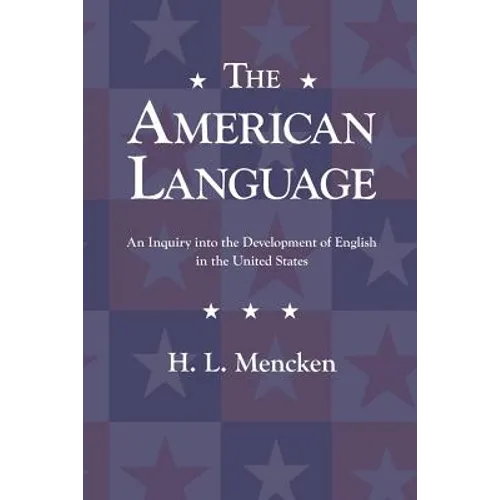 The American Language - Paperback