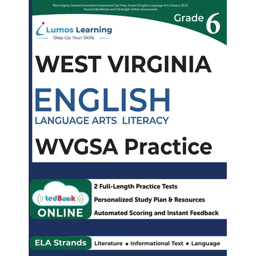 West Virginia General Summative Assessment Test Prep: WVGSA Study Guide - Paperback