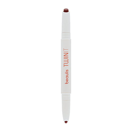 Beaulis Twin It Dual-Ended Lipstick & Lip Liner - Long Lasting, Coordinated Lip Makeup - 6 Color Options