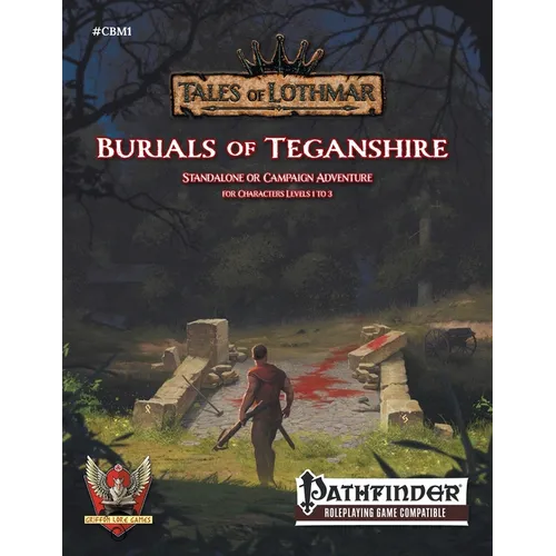 Burials of Teganshire for Pathfinder 1E - Paperback