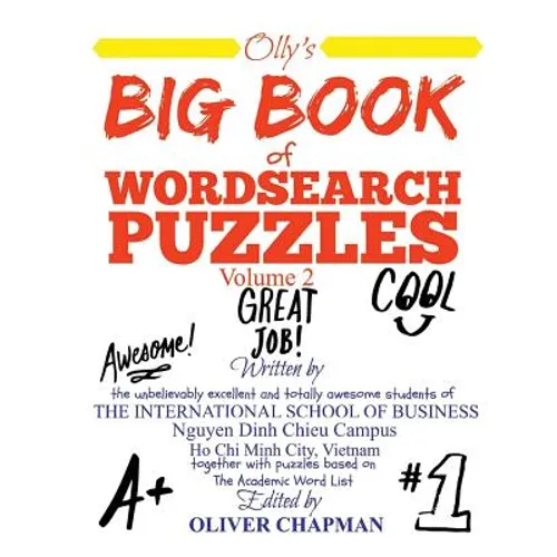 Olly's Big Book of Wordsearch Puzzles - Volume 2 - Paperback