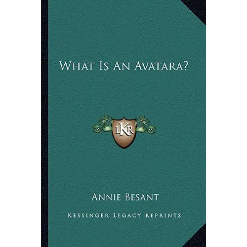 What Is an Avatara? - Paperback