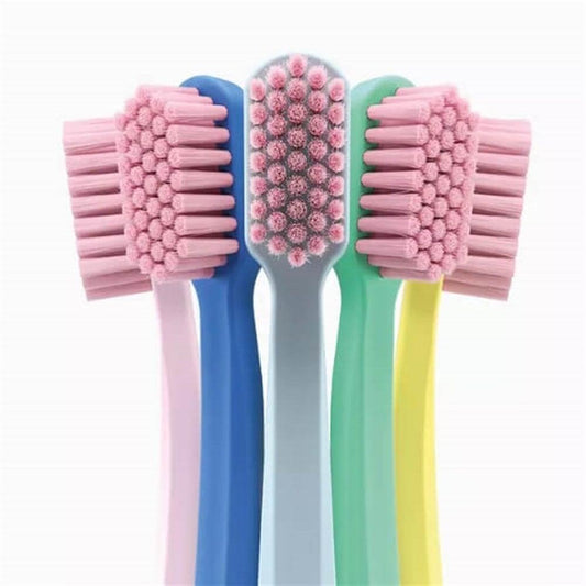 Curaprox CS 12460 Velvet Manual Toothbrush for Adults - Soft Bristle Toothbrush for Gentle Cleaning