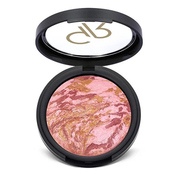 Golden Rose Terracotta Stardust Blush - Radiant, Long Lasting Cheek Color for a Silky Smooth, Healthy Glow