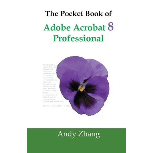 The Pocket Book of Adobe Acrobat 8 Professional - Paperback