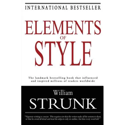 Elements of Style - Paperback