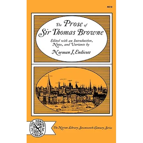 The Prose of Sir Thomas Browne - Paperback