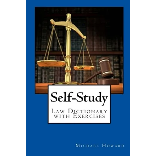 Self-Study UK Law Dictionary and Legal Letter Writing Exercise Book - Paperback