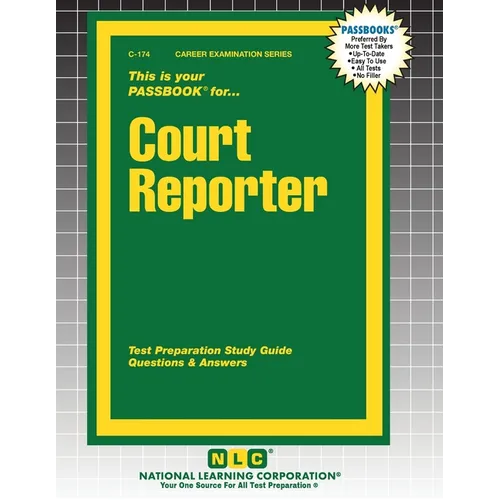 Court Reporter - Paperback