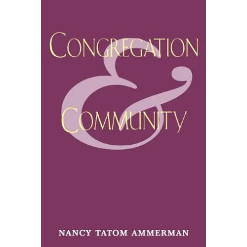 Congregation and Community - Paperback