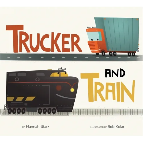 Trucker and Train Board Book - Board Book