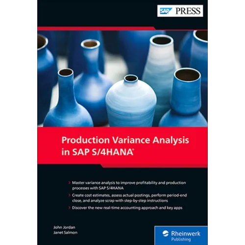 Production Variance Analysis in SAP S/4hana - Hardcover