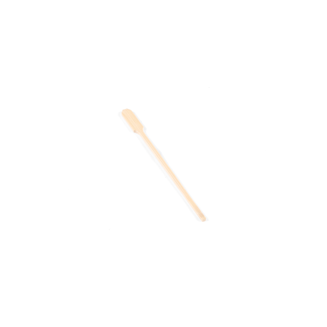 Restpresso Natural Bamboo Paddle Coffee Stirrer - 6" - 1000 count box