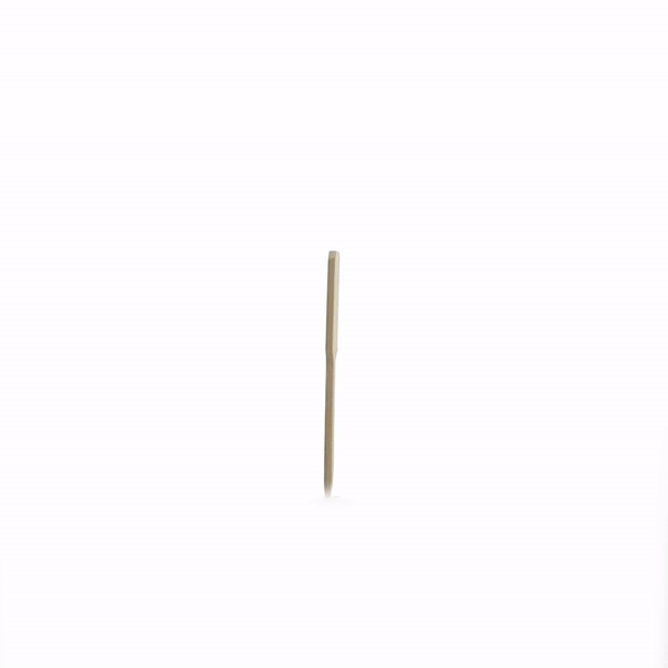 Pixy Natural Bamboo Oar Pick - 3 1/2" x 1 1/2" - 100 count box