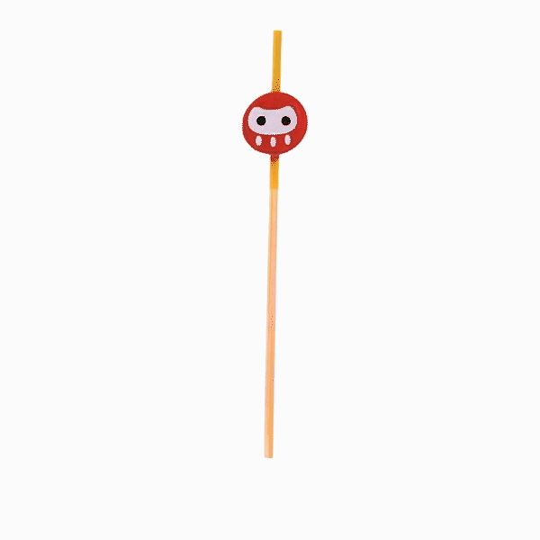 Pixy Pink Bamboo Ninja Pick - 3 1/2" - 1000 count box
