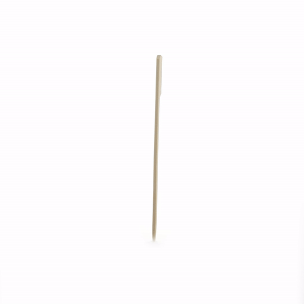 Pixy Natural Shaved Bamboo Paddle Skewer - 6" - 1000 count box