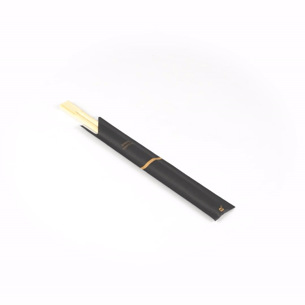 Bambuddha Natural Bamboo Twin Chopsticks - with Paper Sleeve - 9" - 1000 count box