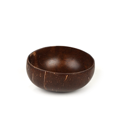 Coco Casa 16 oz Handmade Coconut Bowl - Polished - 1 count box