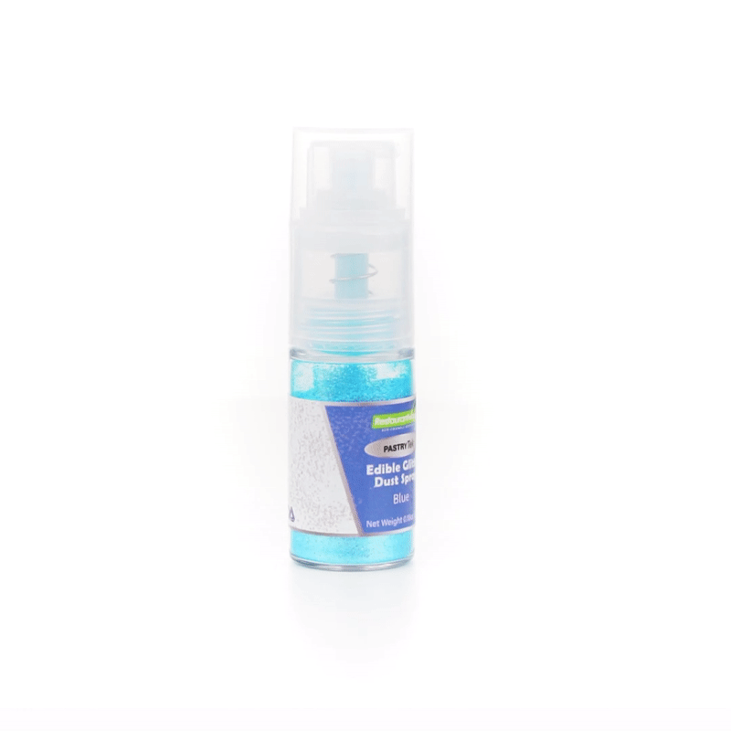 Pastry Tek 5g Blue Edible Glitter Dust Spray - 1 count box
