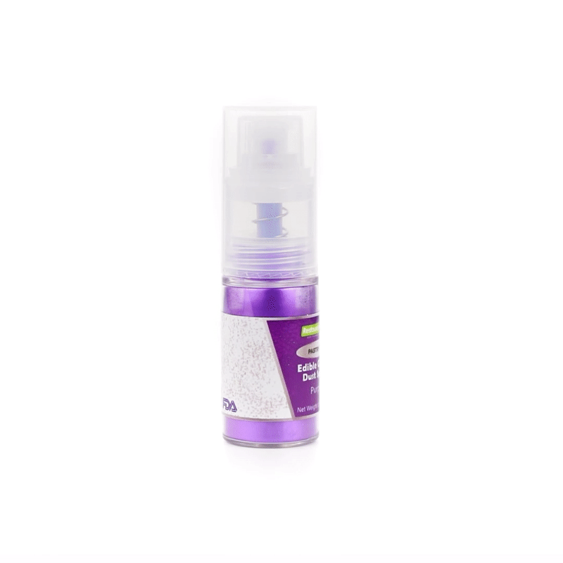 Pastry Tek 5g Purple Edible Glitter Dust Spray - 1 count box